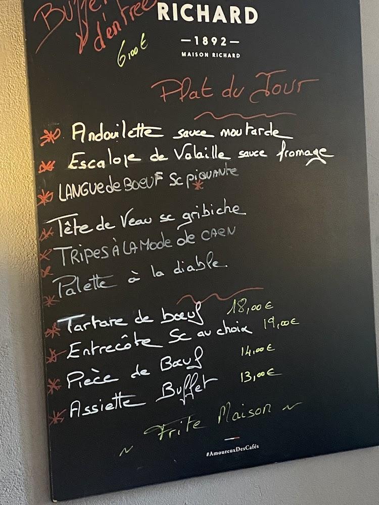 La Pointe Du Zinc - Menu Image 1