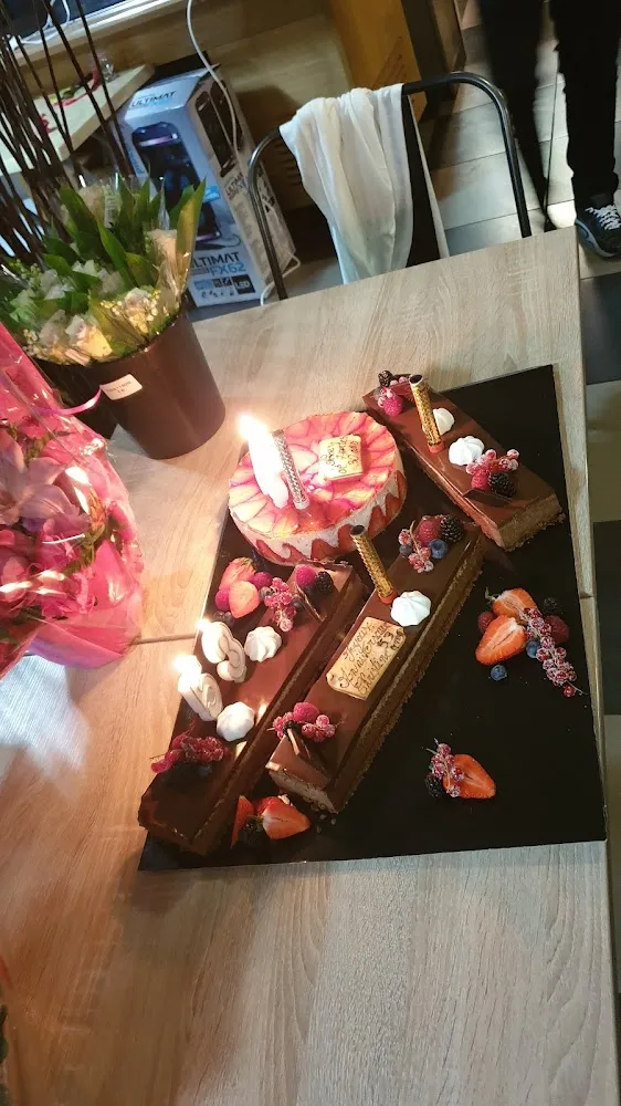 Un Gâteaux Aux Fraises